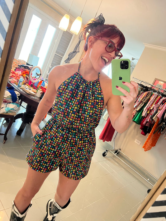 Halter Sexy Romper